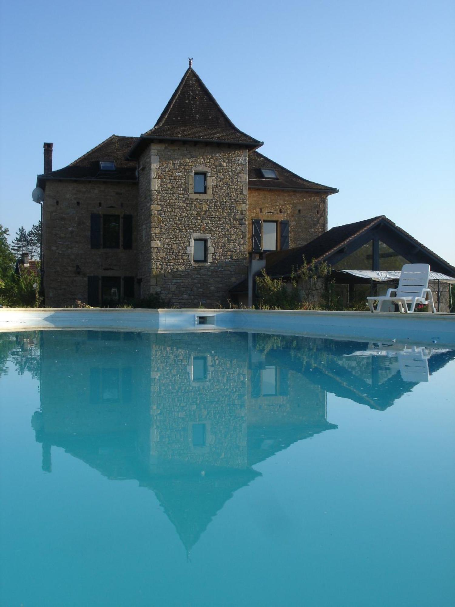 Hotel La Bastie d'Urfé Naussac  Exterior foto
